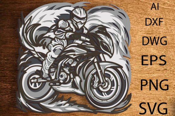 Download Multilayer Panel Motorcycle/Layered Art - Multilayer panel Collection