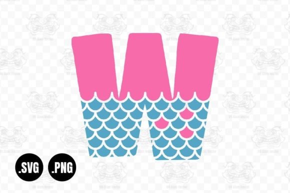 Download Mermaid Alphabet W, Mermaid Svg - Mermaid svg Collection