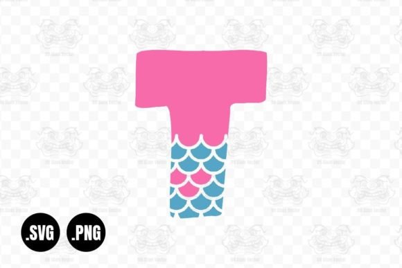 Download Mermaid Alphabet T, Mermaid Svg - Mermaid svg Collection
