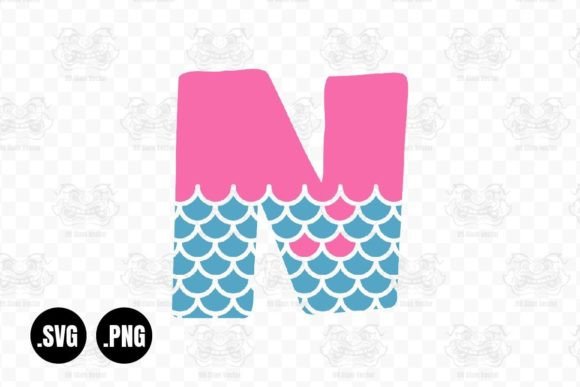 Download Mermaid Alphabet N, Mermaid Svg - Mermaid svg Collection