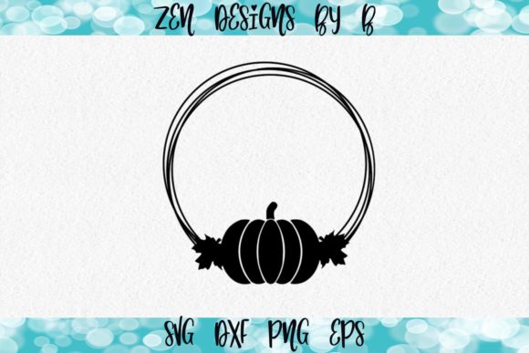 Download Pumpkin Wreath Graphic - Premium Resources